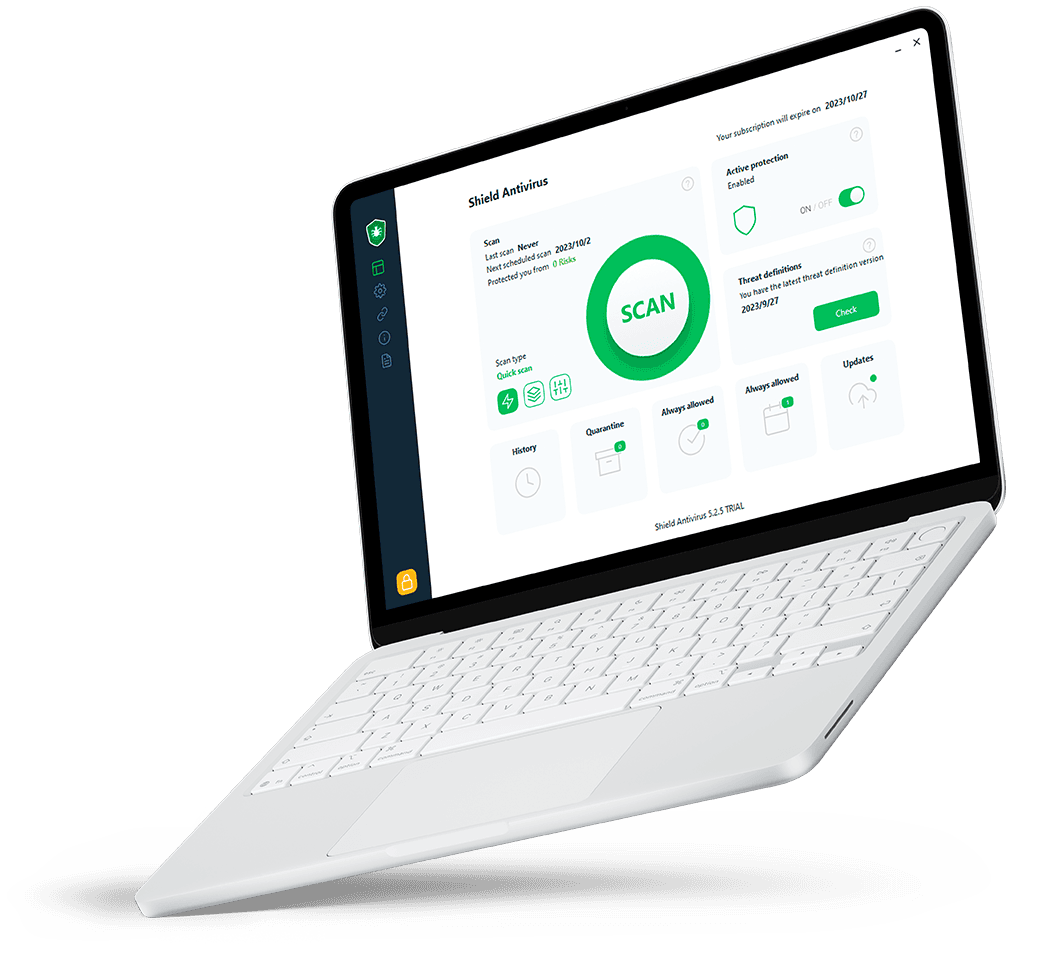 LockedVault dashboard